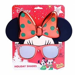 Sunstaches Minnie Mouse Holiday Sun-Staches