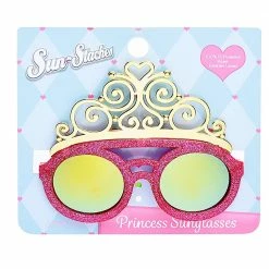 Sunstaches Best Selling Pink Crown Lil' Characters Sun-Staches®