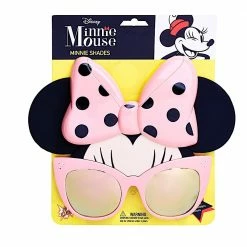 Sunstaches Adult Minnie Mouse Pink Bow Sun-Staches®