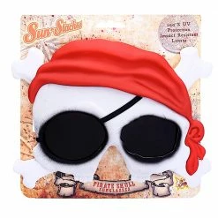 Sunstaches Pirate Skull Sunglasses | Sun-Staches