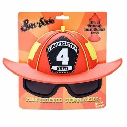 Sunstaches Adult Fireman Sunglasses | Sun-Staches