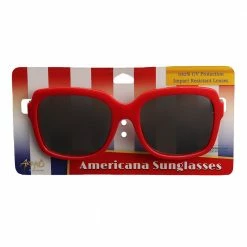 Sunstaches USA Red Star Frame Americana Arkaid Sunglasses