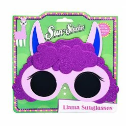 Sunstaches Purple Llama Sunglasses | Sun-Staches