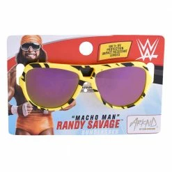 Sunstaches Macho Man Black & Yellow Kids Arkaid Sunglasses