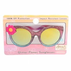 Sunstaches Purple And Blue Flower Arkaid Sunglasses