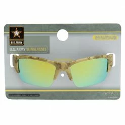 Sunstaches U.S. Army Camo Wraparound Kids Arkaid Sunglasses