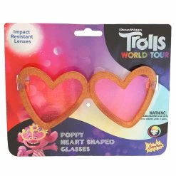 Sunstaches Adult Trolls Poppy Heart Glasses | Sun-Staches