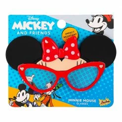 Sunstaches Best Selling Minnie Mouse Lil' Characters Clear Lens Sun-Staches