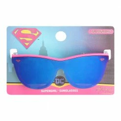 Sunstaches Supergirl Kids Blue And Pink Arkaid Sunglasses