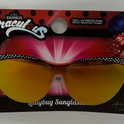 Sunstaches Miraculous Ladybug Rimless Arkaid Sunglasses