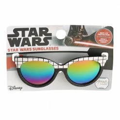 Sunstaches Star Wars Empire Black Glitter Cateye Kids Arkaid Sunglasses