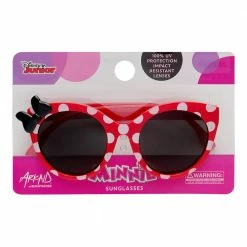 Sunstaches Arkaid Minnie Mouse Red Polka Dot W/ Bow