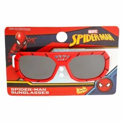 Sunstaches Best Selling Spider-Man Red Web Lil' Characters Sun-Staches