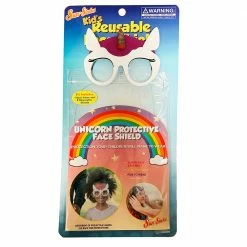 Sunstaches Lil' Characters Unicorn Kids Reusable Face Shield Best Selling