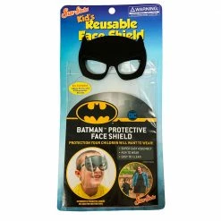 Sunstaches Best Selling Lil' Characters Batman Kids Reusable Face Shield