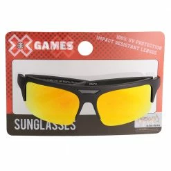 Sunstaches XGames Black And Gray Square Sports Wrap Arkaid Sunglasses