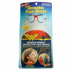 Sunstaches Wonder Woman Wrap Shades Kids Reusable Face Shield