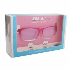 Sunstaches Kids Blue Light Blocking Glasses Tinted Pink Best Selling