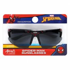 Sunstaches Spider-man Black Web Kids Sports Wrap Sunglasses Arkaid