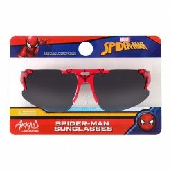 Sunstaches Arkaid Spider-Man Red Web Kids Sports Wrap Sunglasses