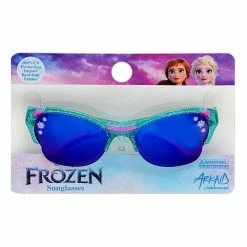 Sunstaches Frozen Blue And Pink Drop Lens Arkaid Sunglasses