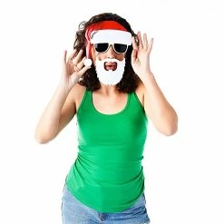 Sunstaches Santa Claus Sun-Staches Adult