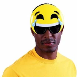 Sunstaches Tears Of Joy Emoji Sunglasses | Sun-Staches Adult