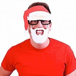 Sunstaches Adult Santa Claus Glasses With Beard | Sun-Staches