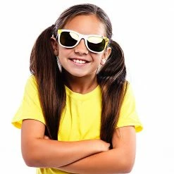 Sunstaches Pikachu White Frame Arkaid Sunglasses