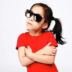 Sunstaches Pokemon Pokeball Black And Red Frame Kids Arkaid Sunglasses