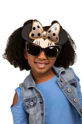 Sunstaches Minnie Mouse Rose Gold Bow Sun-Staches®