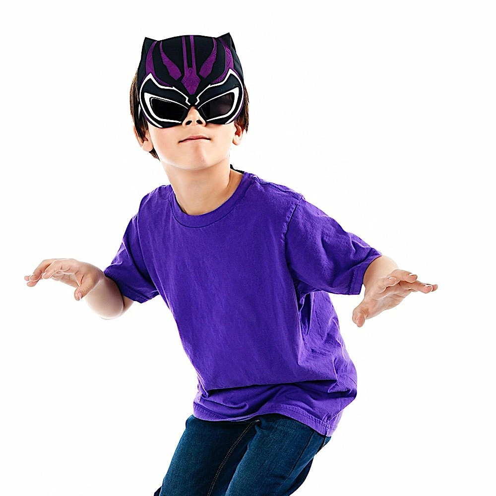 Sunstaches Avengers Purple Black Panther Sun-Staches