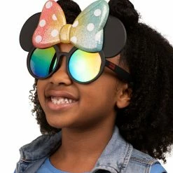 Sunstaches Minnie Mouse Rainbow Bow Sun-Staches®