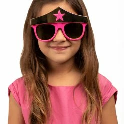 Sunstaches Wonder Woman Pink Crown Sun-Staches