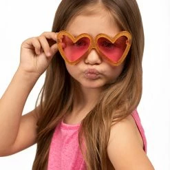 Sunstaches Adult Trolls Poppy Heart Glasses | Sun-Staches