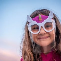 Sunstaches Lil' Characters Unicorn Kids Reusable Face Shield Best Selling